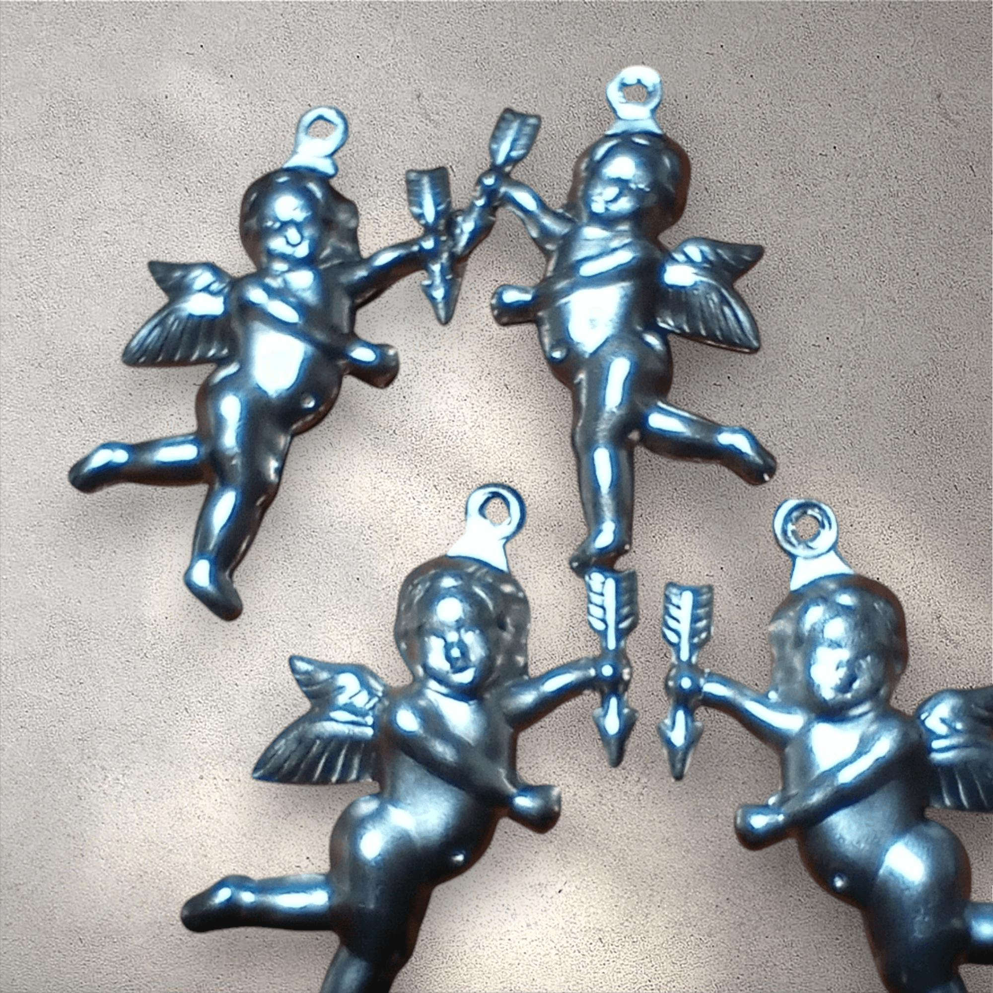 ＜10個＞30×15mm:エンジェルチャーム（ステンレス304製）大口割引1枚目の画像