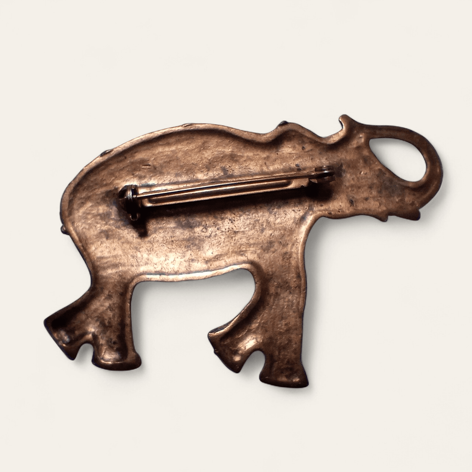 U.S.A.ヴィンテージ エレファントブローチ40×70mm | 4枚目