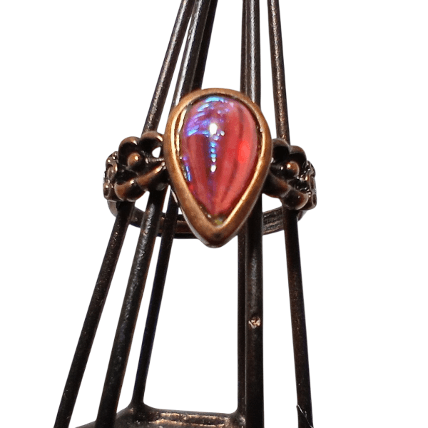 ドラゴンズブレス　ヴィクトリアンリング（ペア型）ルビー）Dragon's breath ring | 3枚目