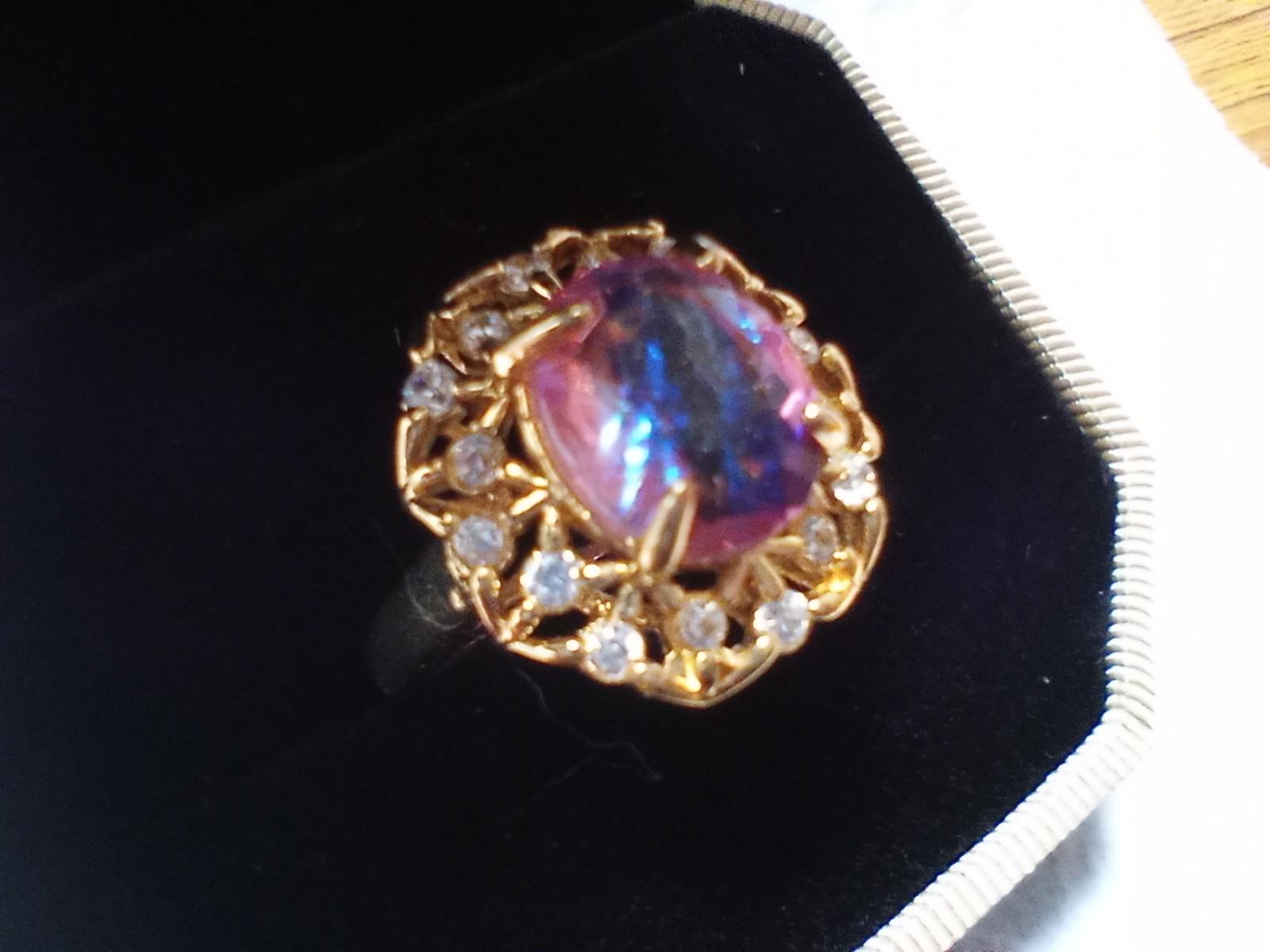 ＜送料無料＞カットドラゴンズブレスヴィクトリアンリング　Dragon's breath | 4枚目