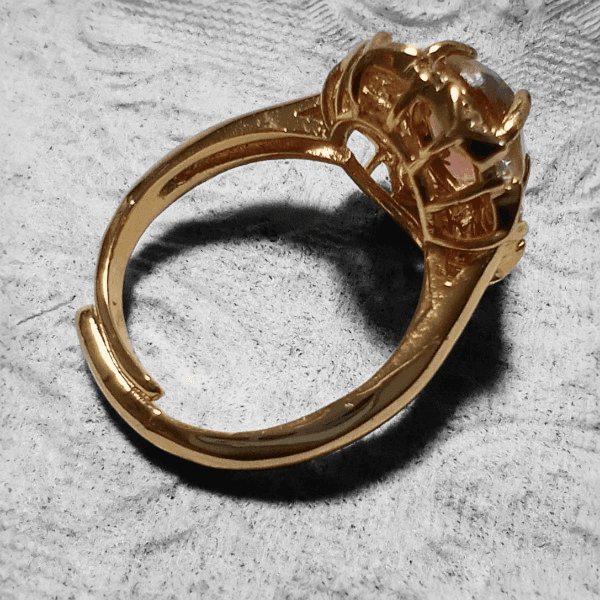 ＜送料無料＞カットドラゴンズブレスヴィクトリアンリング　Dragon's breath | 8枚目