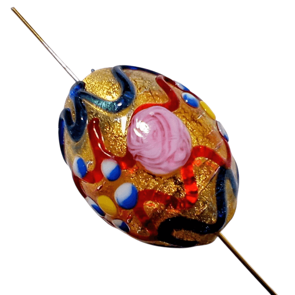 ＜送料無料＞アンティーク復刻ベネチアンビーズ　ウエディングケーキフィオラート | 4枚目