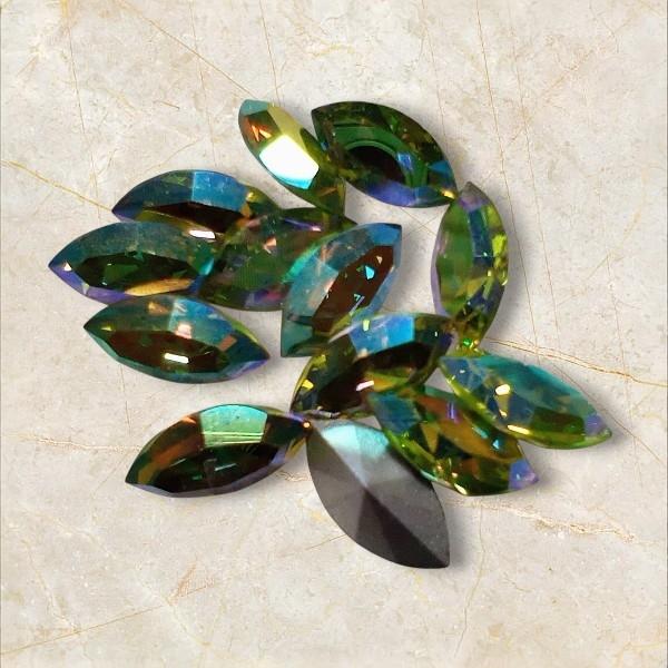 <2個> 10×5mmArt.4200 PeridotAB1枚目の画像