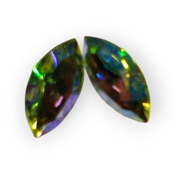 <2個> 10×5mmArt.4200 PeridotAB | 2枚目