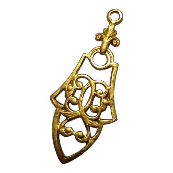 35×16mm ミリアムハスケル レースシャンデリアチャーム1枚目の画像